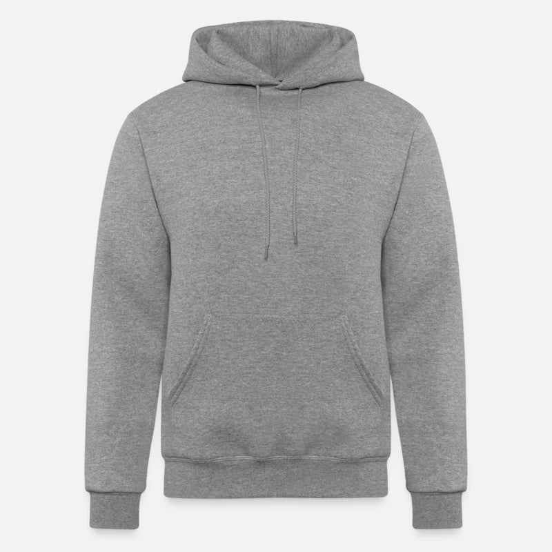 "Modern ve minimalist tasarima sahip gri renkli baskili ve baskisiz kapusonlu sweat. Unisex modeliyle konforlu ve uzun omurlu kumas."