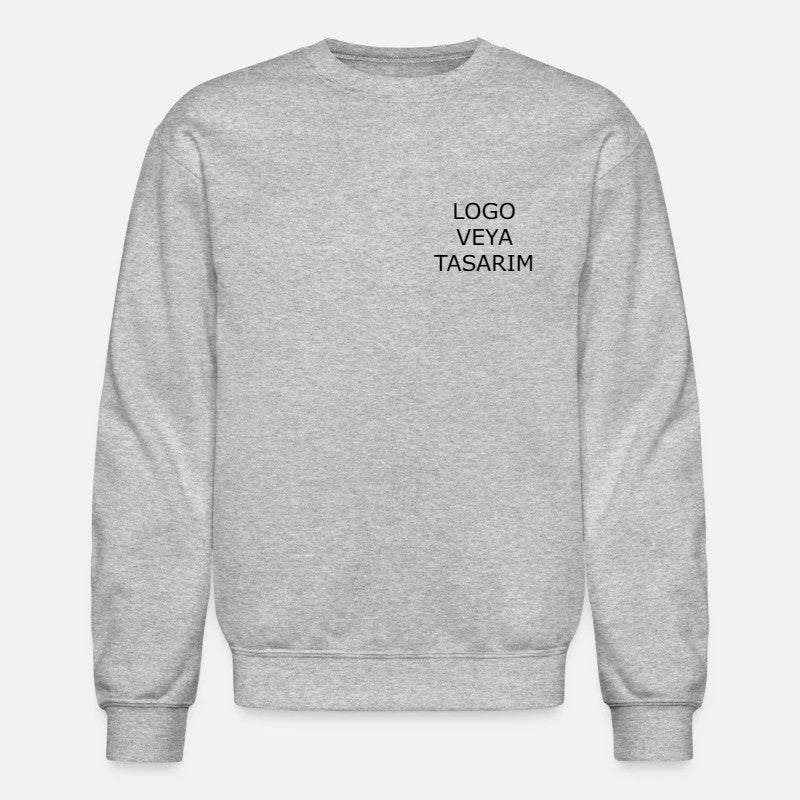 "Modern ve minimalist tasarima sahip gri renkli baskili ve baskisiz sweat. Unisex modeliyle konforlu ve uzun omurlu kumas."