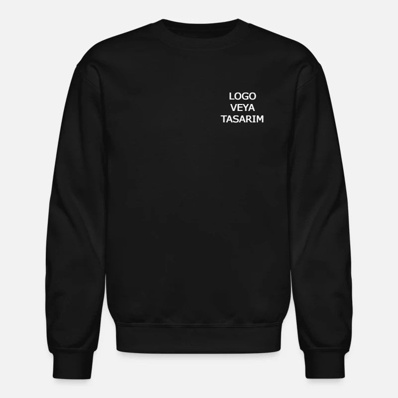 "Klasik ve zamansiz siyah renkli baskili ve baskisiz sweat. Spor, gunluk ve kurumsal kullanim icin ideal bir secenek."