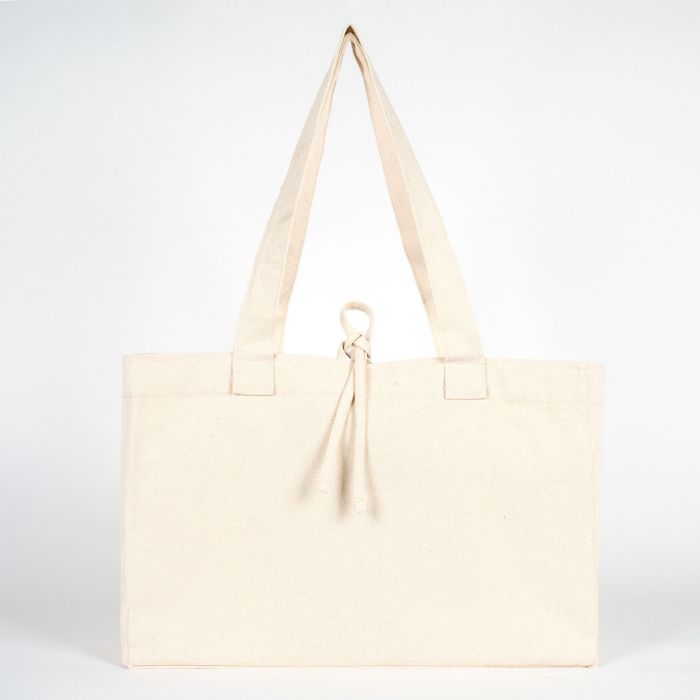 Ham Gabardin Omuz Çantası 45x30x10