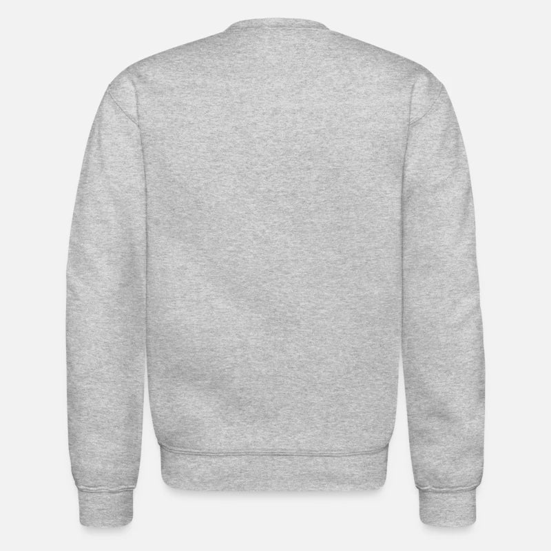 Gri Uzun Kollu Sweat - Şardonsuz - Baskılı - Baskısız