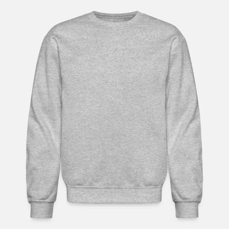 Gri Uzun Kollu Sweat - Şardonsuz - Baskılı - Baskısız