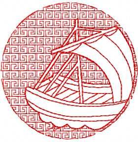 kırmızıyelkenli 80x80mm 1 renk 2723