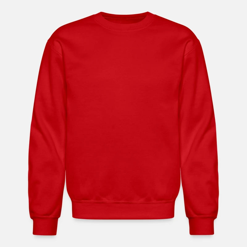 Kırmızı Uzun Kollu Sweat - Şardonsuz - Baskılı - Baskısız