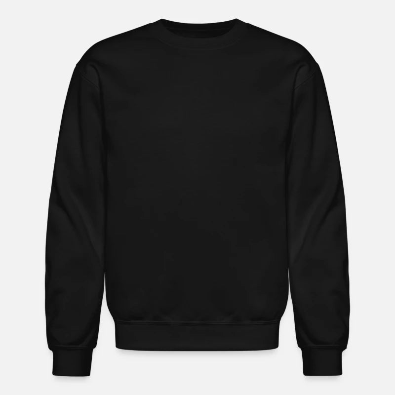 Siyah Uzun Kollu Sweat - Şardonsuz - Baskılı - Baskısız