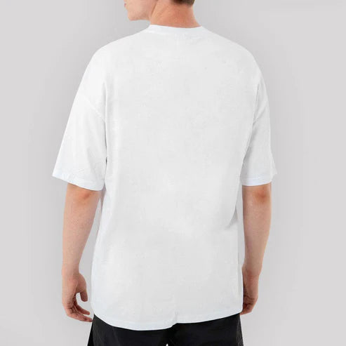 Beyaz Oversize Tişört