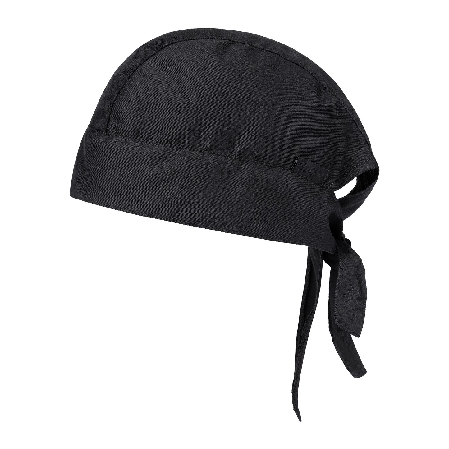 Siyah Aşçı Bandanası – Şık ve Rahat Mutfak Başlığı