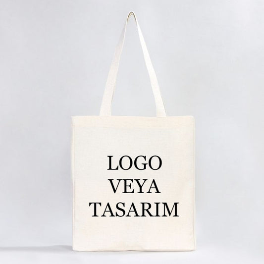 Tam Körüklü Kanvas Çanta - Baskılı - Baskısız
